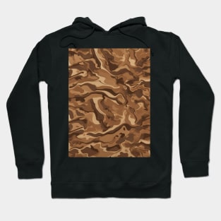 BROWN CAMO DESIGN, PATTERN Hoodie